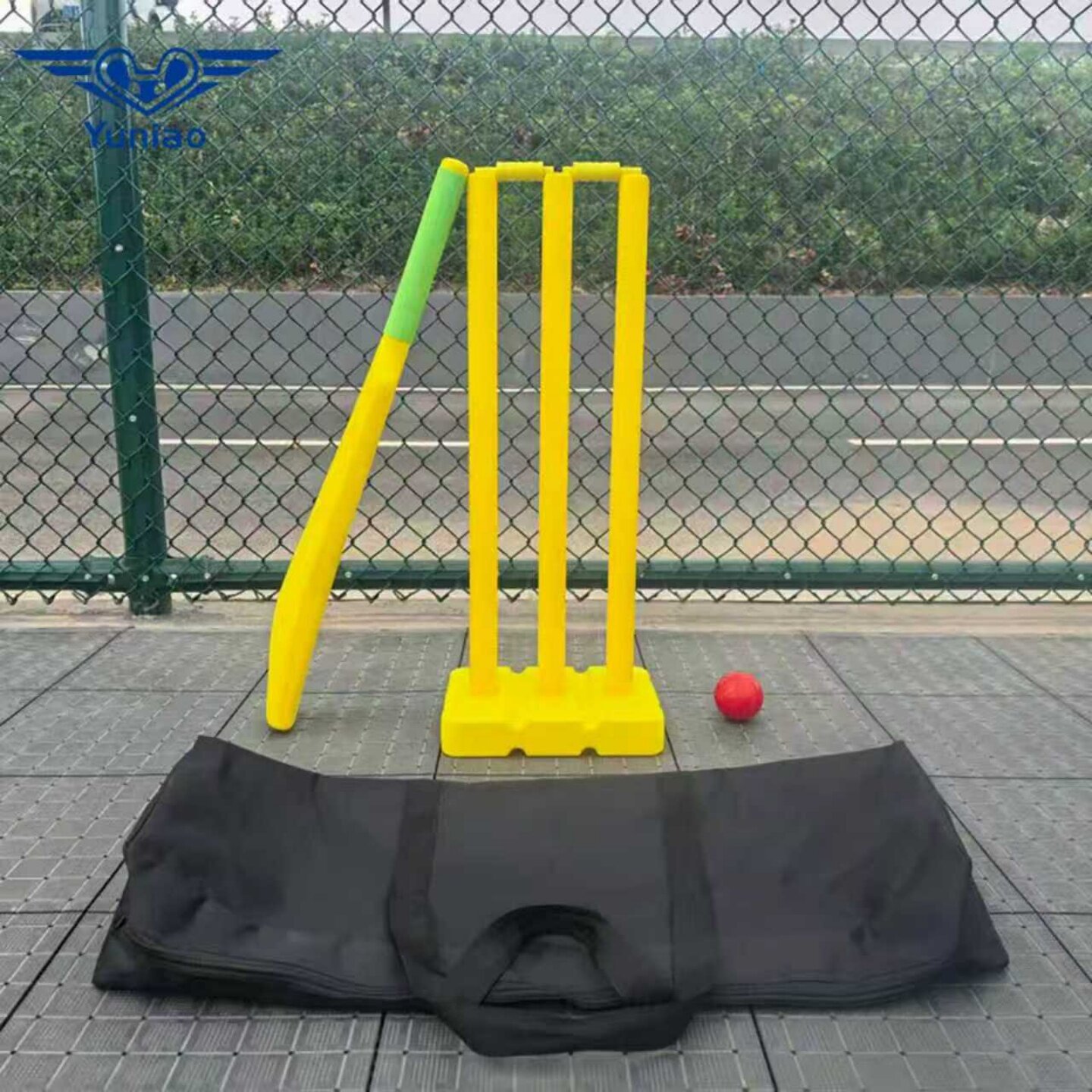 包邮寓鸟板球套装学生训练青少年练习板球组蝙蝠成套cricket set