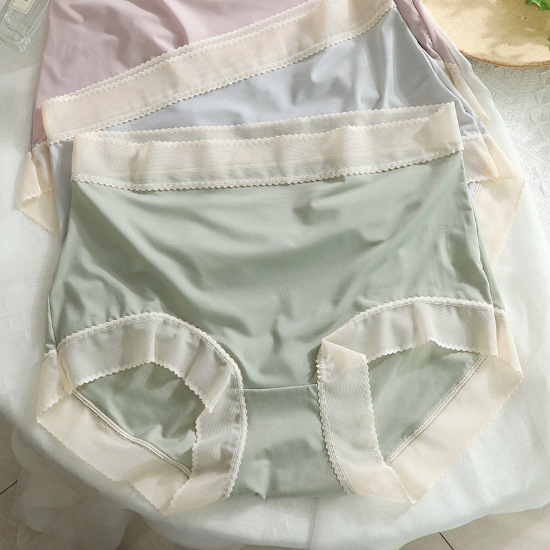 空气裸感裤~大码内裤女高腰胖MM200斤冰丝面膜夏棉抗菌无痕日,女士内衣/男士内衣/家居服,女三角裤,淘宝优惠券,粉丝福利购,淘宝优惠卷