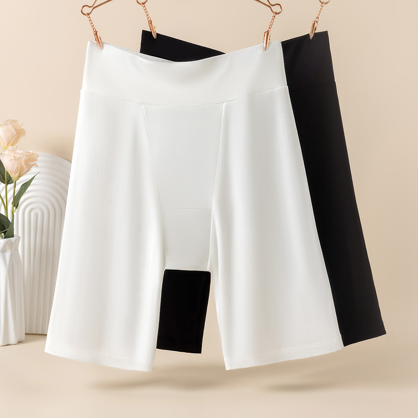 安全裤女防走光胖MM200斤大码高腰防磨腿不卷边二合一长裆莫代尔,女士内衣/男士内衣/家居服,女安全裤,淘宝优惠券,粉丝福利购,淘宝优惠卷