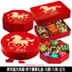 椭圆手提铁盒圆铁罐礼盒新年春节礼品盒特产包装 盒高档酒店通用盒