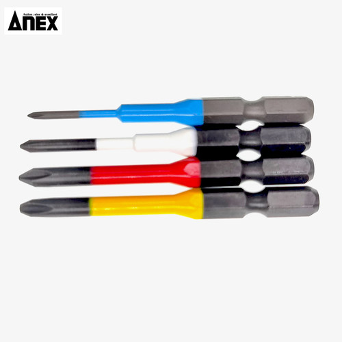 日本ANEX高强度电动十字螺丝批头