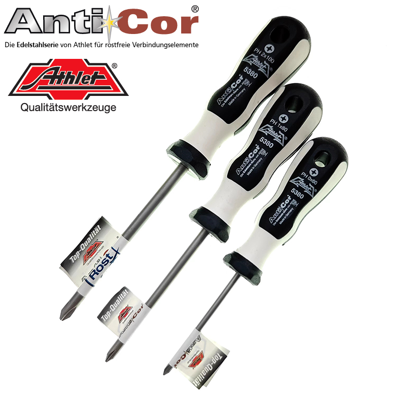 ATHLET不锈钢十字螺丝刀德国