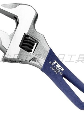 日本TOP无齿隙高精度防滑短柄大开口活动扳手 HM-25 32 38 43MS