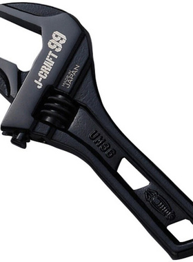 LOBSTER日本虾牌J-craft99黑金短柄大开口活动扳手JBUM24S 30 36S