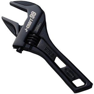 36S LOBSTER日本虾牌J craft99黑金短柄大开口活动扳手JBUM24S