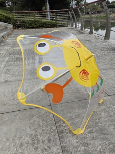 安全系数很高儿童伞卡通透明雨伞可爱长柄伞防戳眼包边雨伞安全伞