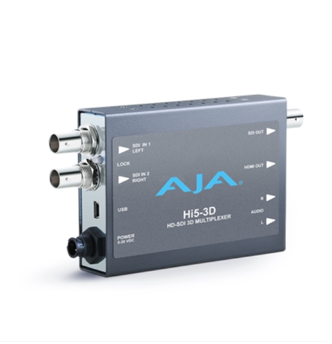AJA Hi5-3D转换器 双路 HD-SDI to 3D 多路转接盒 视频音频转换器