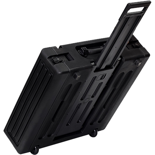 马特斯/MTS防护箱1MTS-R2U 减震机架 带拉杆滚轮 航空箱 影棚器材