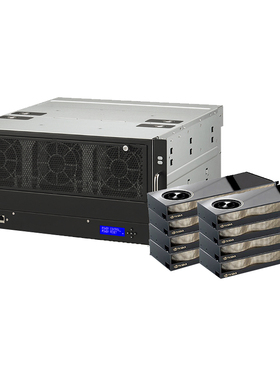 猎鹰H3 4210多槽位2H eGPU专业显卡扩展箱显卡服务器（不含显卡）