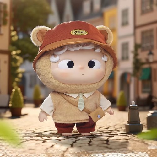 熊玩 HEYONE黑玩 哦崽OZAI搪胶 一日邮差 毛绒玩偶