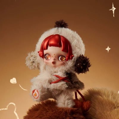 泡泡玛特冬日乐章毛绒盲盒现货