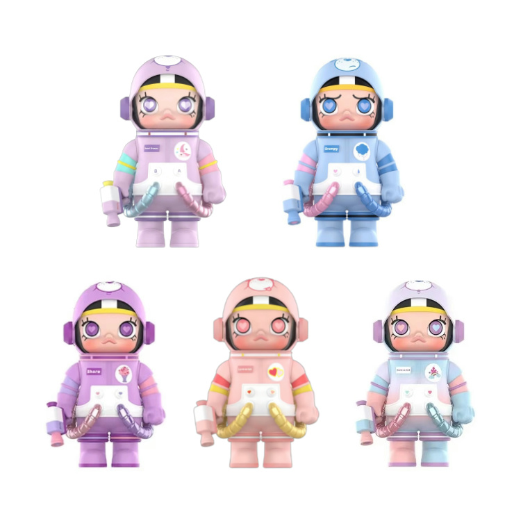 熊玩POPMART泡泡玛特Molly甜梦熊多爱熊易怒熊爱心熊分享熊手办