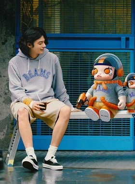 熊玩泡泡玛特POPMART SPACE MOLLY BEAMS联名400MEGA珍藏手办潮玩