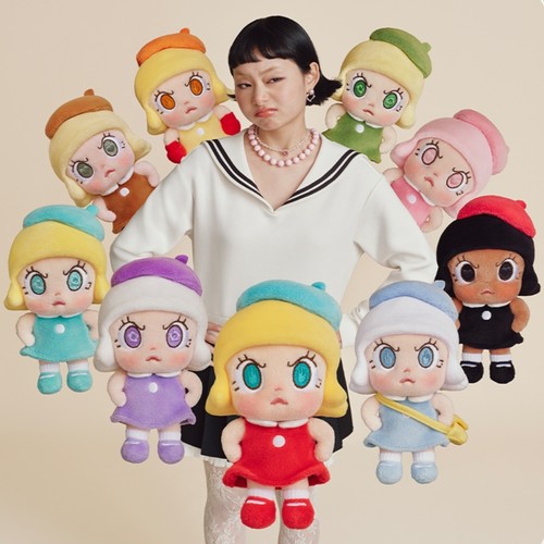 POPMART泡泡玛特Angry Molly 心火怒放系列毛绒挂件盲盒潮玩礼物