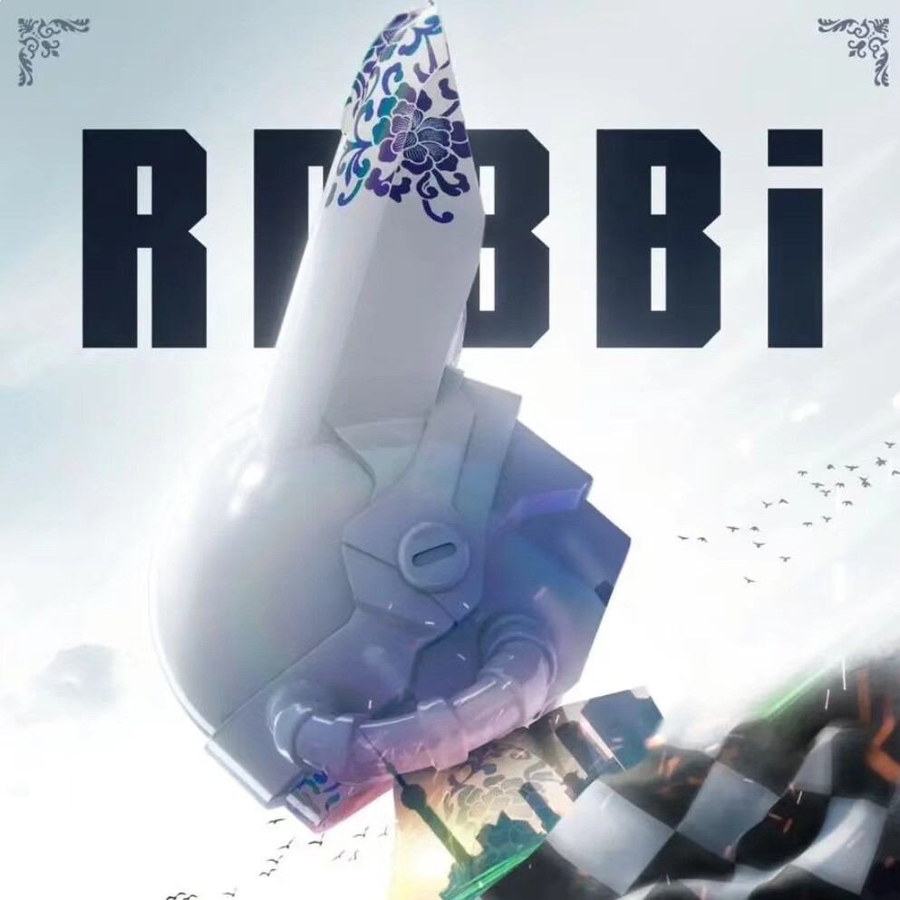 ROBBi x 周冠宇 青花化影 F1车手联名潮玩手办摆件潮玩
