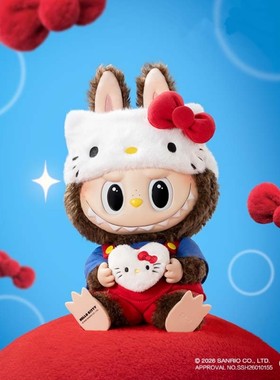 LABUBU×HELLOKITTY大娃公仔