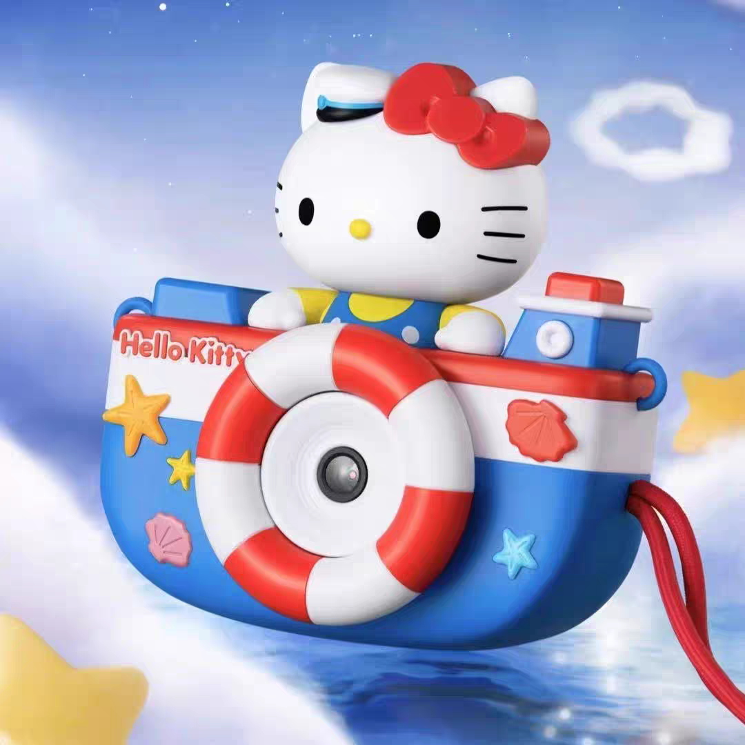 熊玩 KFC肯德基三丽鸥2025年六一儿童节玩具凯蒂猫相机摆件礼物