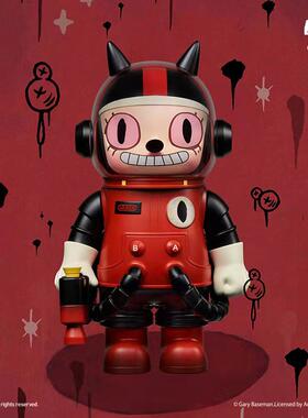 POPMART泡泡玛特 MOLLY BASEMAN 400% 贝斯曼宇航员潮玩手办摆件