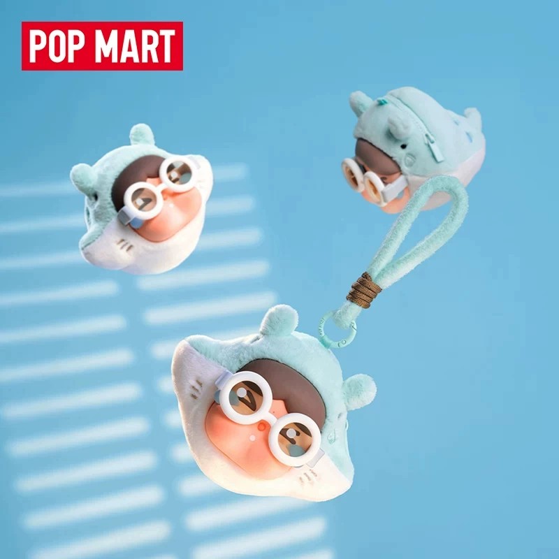 POPMART泡泡玛特 CRYBABY泪流成海系列耳机包盲盒礼物潮玩可爱