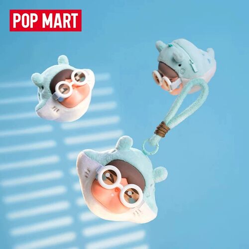 POPMART泡泡玛特 CRYBABY泪流成海系列耳机包盲盒礼物潮玩可爱