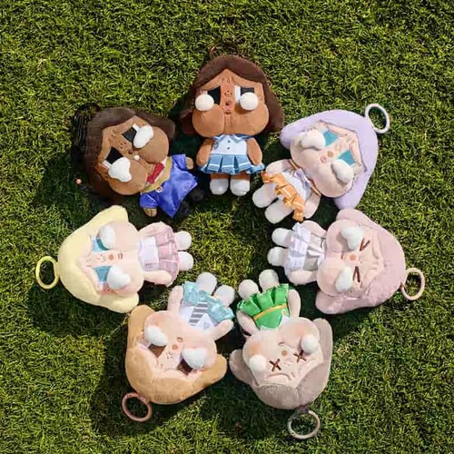 POPMART泡泡玛特CRYBABY落日歌会系列潮玩玩偶毛绒挂件潮玩盲盒