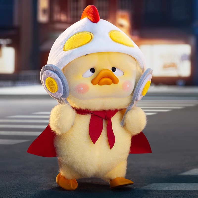 烦人鸭上班好烦鸭Upsetduck 天生任性鸭系列盲盒三代毛绒玩具摆件
