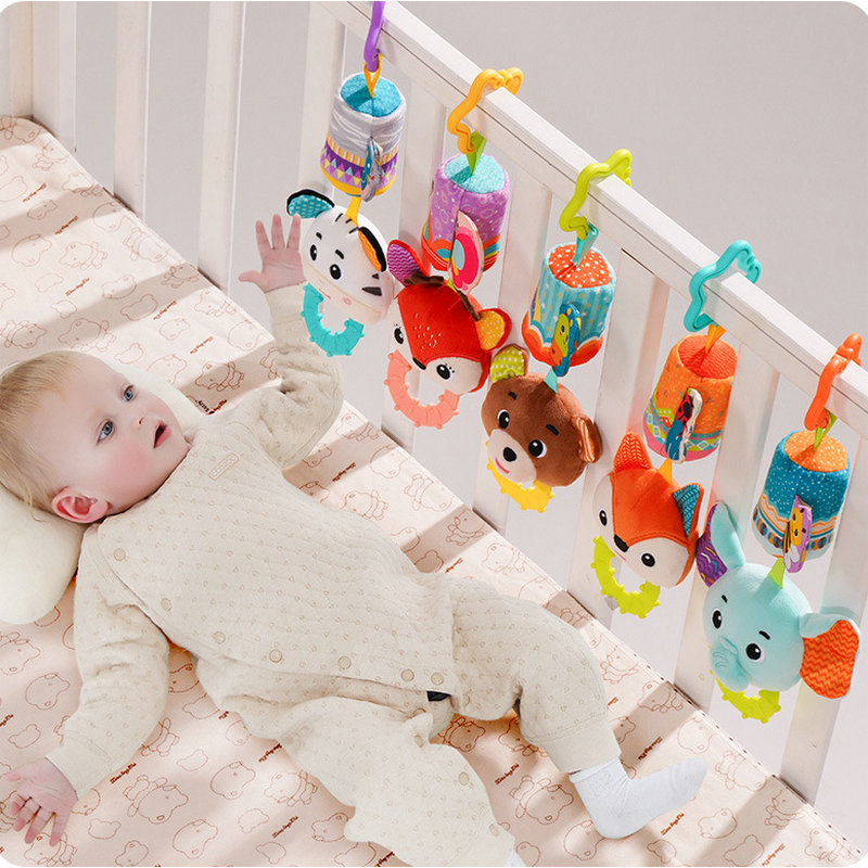 SOZZY风铃摇铃推车挂件毛绒玩具