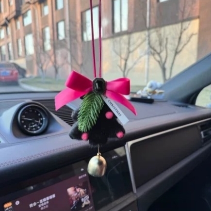 车载星星手作后视镜挂件装饰礼盒装女生车内可爱用品圣诞节小礼物