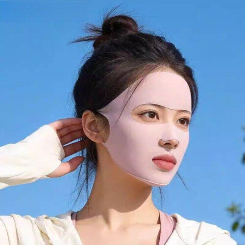 2026新款冰丝漏口鼻透气面巾防晒面罩护全脸女跑步骑行防紫外线