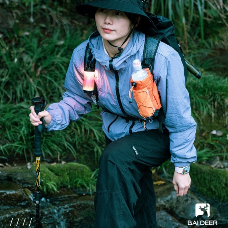 户外肩带挂包背包拓展改造配件爬山水壶附件包登山神器八件套