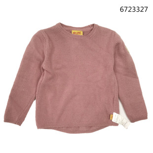 steiff 德国品牌 女童针织羊毛羊绒纯色毛衣套头衫春秋款