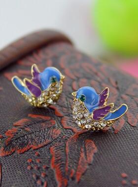 欧美外贸原单 BJ新款希望之鸽耳环（403）