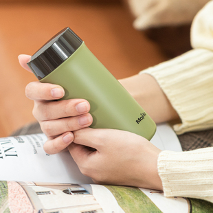 日本mojito保温杯小容量便携小巧316不锈钢简约男女迷你ins风水杯