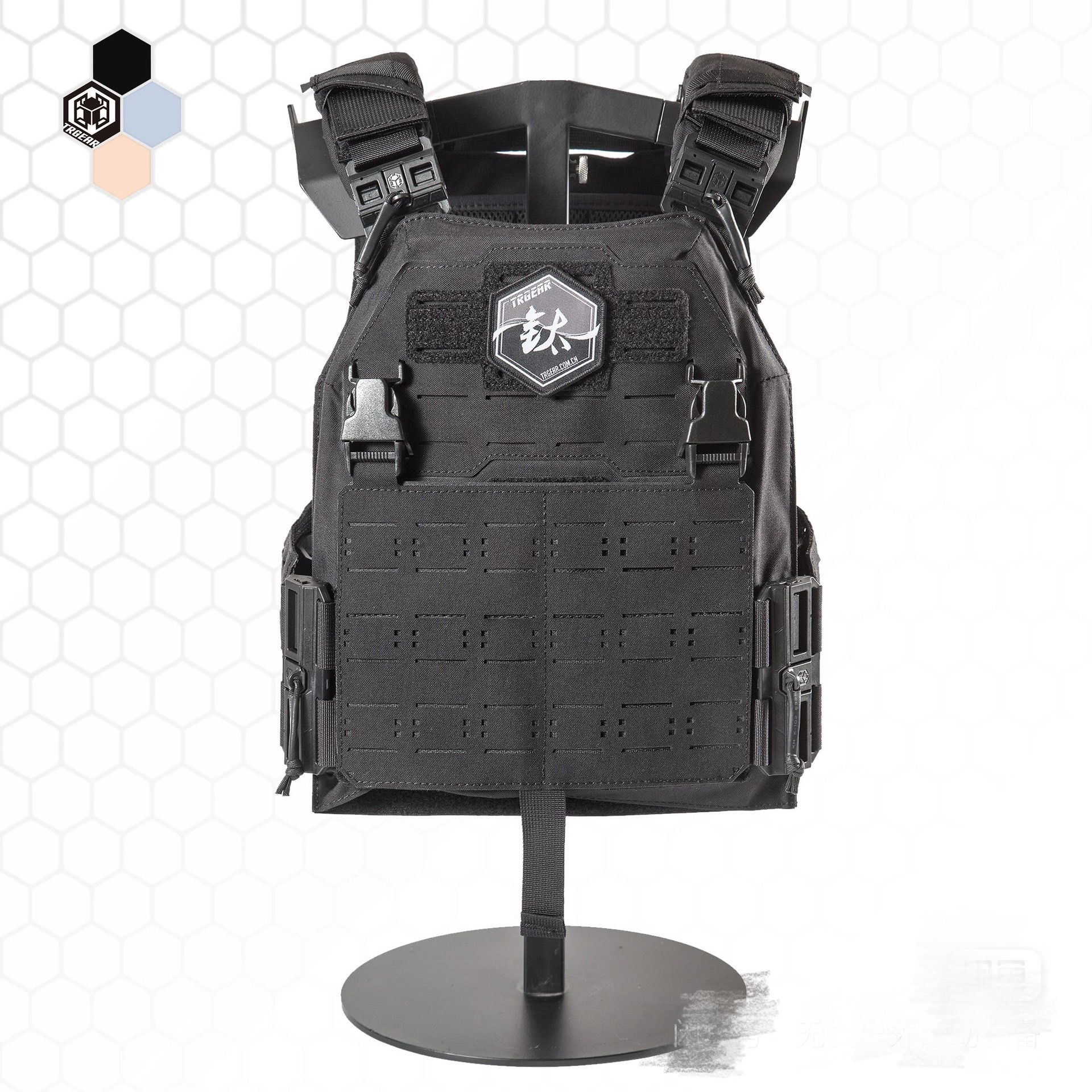 钛敌科菁英EDS2.5LC快解型镭射切割防刺战术背心 磁力扣具版M码