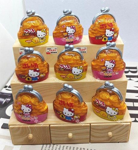 定制kt发财金币口金包diy仿真微缩食玩树脂配件奶油胶装饰摆件