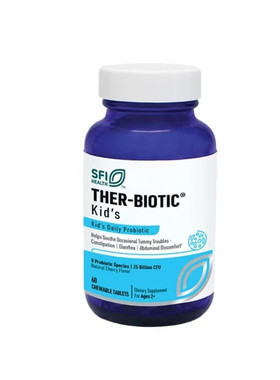 SFI HEALTH克莱尔儿童全效益生菌咀嚼片ther biotic chewable60片