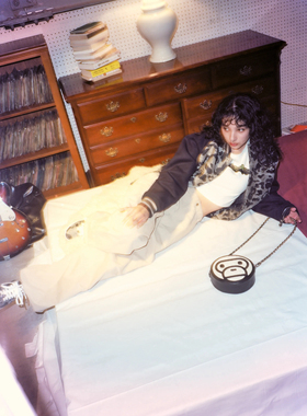 纯元 潮牌BAPE日本线 复古女士休闲工装裤 抽绳高腰裤D3-3405