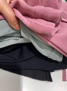 freaks store 原单针织长裤 直筒和收口休闲裤C1-314