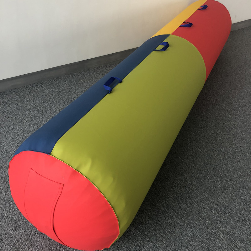 大圆柱充气棒骑士柱早教软体拍打桶器材儿童感统运动幼儿室内教具