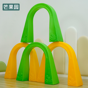 立体钻山洞幼儿园户外儿童感统训练拱形钻爬门健身玩具钻洞拱门