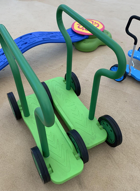台湾WEPLAY双人平衡踩踏车儿童感统课协力车前庭训练室内运动教具