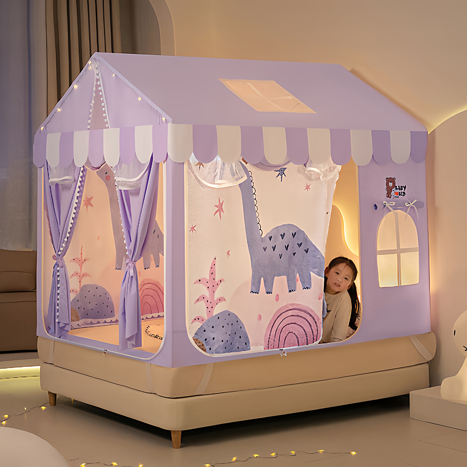 分床防摔蚊帐2025新款家用