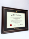 金融类证书装 裱框金融分析师证书实木框画框相框可任意定制尺寸