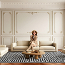 饰条欧式 边框装 天花吊顶石膏线 角花背景墙石膏造型美式 pu线条法式