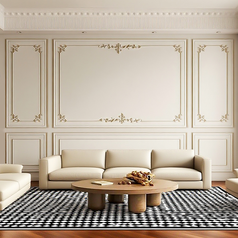 pu线条法式角花背景墙石膏造型美式边框装饰条欧式天花吊顶石膏线