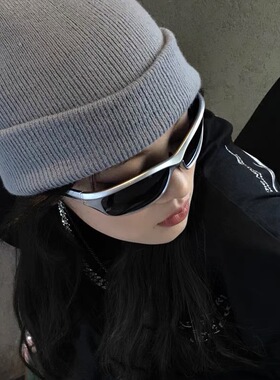 骑行墨镜网红千禧辣妹太阳眼镜