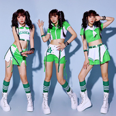 kpop女团演出服成人跳舞衣服2025新款 爵士舞蹈服女成人啦啦队服装