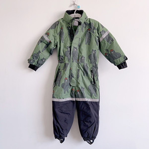 LINDEX尾货童装1-8岁男女孩冬季户外滑雪服防风防雨保暖棉服加厚