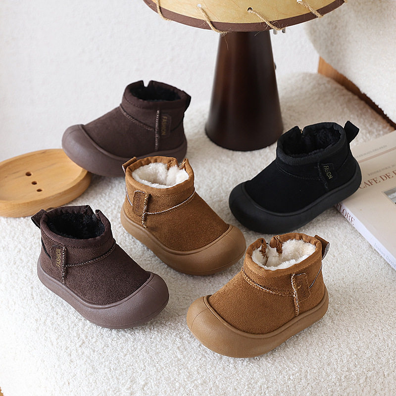 儿童棉鞋冬季保暖雪地靴加绒加厚实心软底防滑防水1~7岁时尚百搭,童鞋/婴儿鞋/亲子鞋,棉鞋,淘宝优惠券,粉丝福利购,淘宝优惠卷