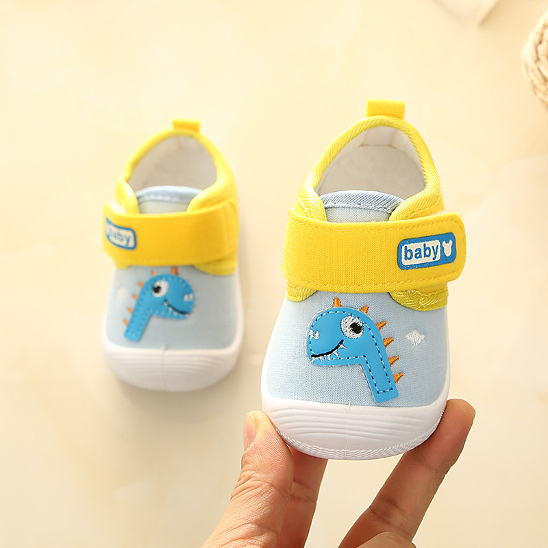 春季宝宝鞋儿童单鞋软底叫叫鞋婴儿鞋子男女童鞋学步鞋会响 0-2岁
